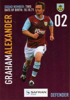 2010-11 Burnley F.C. Clarets #2 Graham Alexander Front