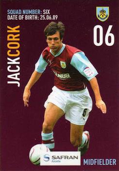 2010-11 Burnley F.C. Clarets #6 Jack Cork Front