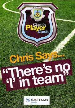 2010-11 Burnley F.C. Clarets #9 Chris Iwelumo Back
