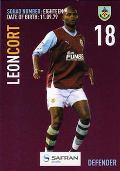 2010-11 Burnley F.C. Clarets #18 Leon Cort Front