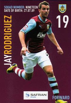 2010-11 Burnley F.C. Clarets #19 Jay Rodriguez Front