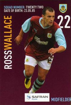 2010-11 Burnley F.C. Clarets #22 Ross Wallace Front
