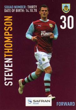 2010-11 Burnley F.C. Clarets #30 Steven Thompson Front