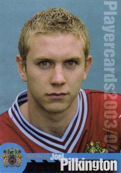 2003-04 Burnley F.C. #20 Joel Pilkington Front