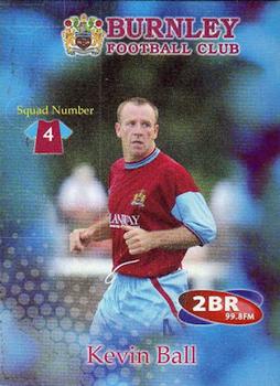 2001-02 Burnley F.C. #4 Kevin Ball Front