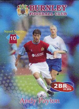 2001-02 Burnley F.C. #10 Andy Payton Front