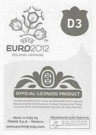 2012 Panini UEFA Euro 2012 Stickers - Germany Poster Extras #D3 Miroslav Klose Back