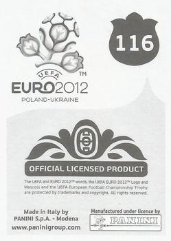 2012 Panini UEFA Euro 2012 Stickers - German #116 Aleksandr Anyukov Back