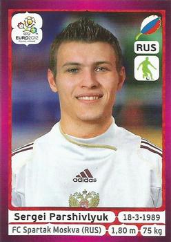 2012 Panini UEFA Euro 2012 Stickers - German #120 Sergei Parshivlyuk Front