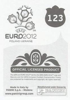 2012 Panini UEFA Euro 2012 Stickers - German #123 Igor Semshov Back