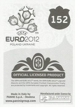 2012 Panini UEFA Euro 2012 Stickers - German #152 Daniel Kolář Back
