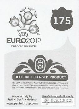 2012 Panini UEFA Euro 2012 Stickers - German #175 Gregory van der Wiel Back