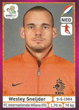 2012 Panini UEFA Euro 2012 Stickers - German #182 Wesley Sneijder Front