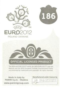 2012 Panini UEFA Euro 2012 Stickers - German #186 Arjen Robben Back