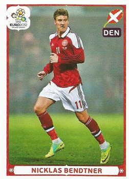 2012 Panini UEFA Euro 2012 Stickers - German #222 Nicklas Bendtner Front