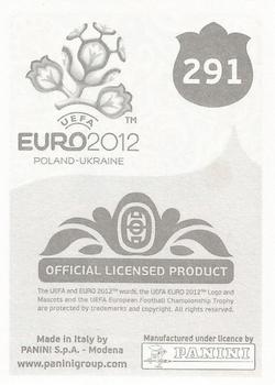 2012 Panini UEFA Euro 2012 Stickers - German #291 Sergio Ramos Back