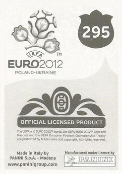2012 Panini UEFA Euro 2012 Stickers - German #295 Sergio Busquets Back