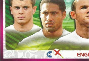 2012 Panini UEFA Euro 2012 Stickers - German #488 Team - England Front