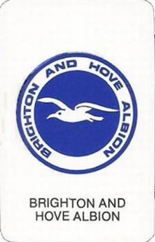 1979 K Soccer Club Crests #NNO Brighton & Hove Albion Front