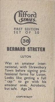 1950 Clifford Footballers #38 Bernard Streten Back