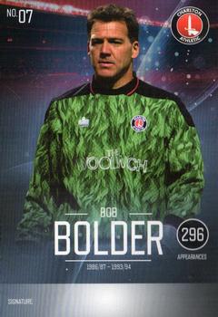 2015-16 Charlton Athletic F.C. 110-Year Anniversary Card Collection #7 Bob Bolder Front