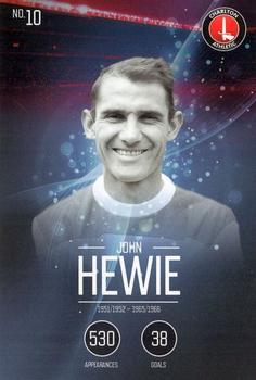 2015-16 Charlton Athletic F.C. 110-Year Anniversary Card Collection #10 John Hewie Front