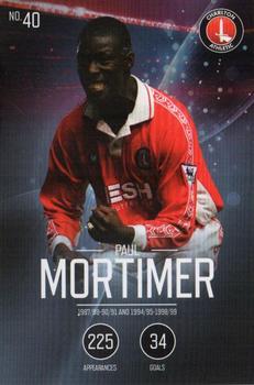 2015-16 Charlton Athletic F.C. 110-Year Anniversary Card Collection #40 Paul Mortimer Front