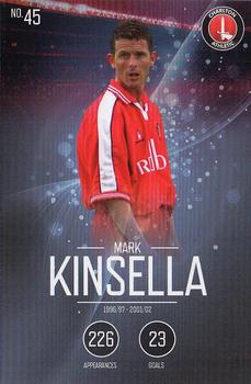 2015-16 Charlton Athletic F.C. 110-Year Anniversary Card Collection #45 Mark Kinsella Front