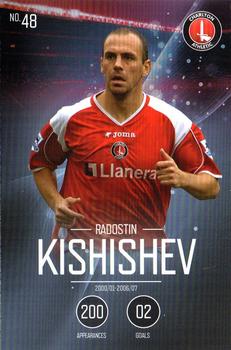 2015-16 Charlton Athletic F.C. 110-Year Anniversary Card Collection #48 Radostin Kishishev Front