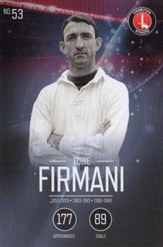 2015-16 Charlton Athletic F.C. 110-Year Anniversary Card Collection #53 Eddie Firmani Front