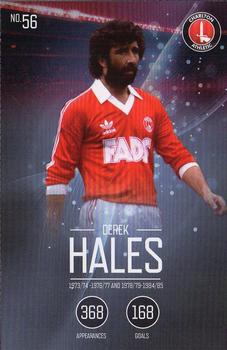 2015-16 Charlton Athletic F.C. 110-Year Anniversary Card Collection #56 Derek Hales Front