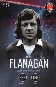 2015-16 Charlton Athletic F.C. 110-Year Anniversary Card Collection #57 Mike Flanagan Front