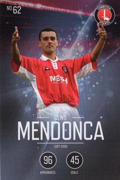 2015-16 Charlton Athletic F.C. 110-Year Anniversary Card Collection #62 Clive Mendonca Front
