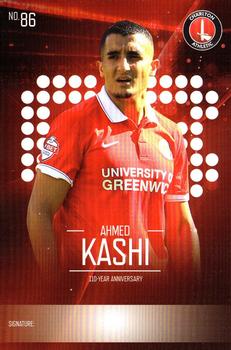 2015-16 Charlton Athletic F.C. 110-Year Anniversary Card Collection #86 Ahmed Kashi Front