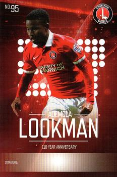 2015-16 Charlton Athletic F.C. 110-Year Anniversary Card Collection #95 Ademola Lookman Front