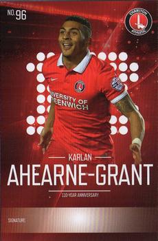 2015-16 Charlton Athletic F.C. 110-Year Anniversary Card Collection #96 Karlan Ahearne-Grant Front