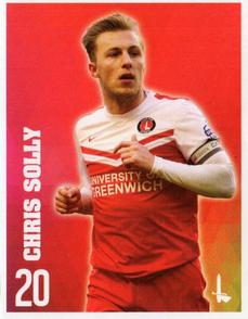 2014-15 Charlton Athletic Stickers #13 Chris Solly Front