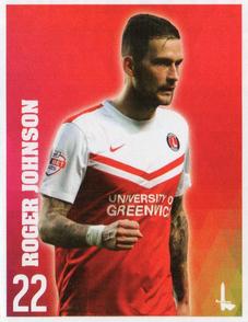 2014-15 Charlton Athletic Stickers #15 Roger Johnson Front