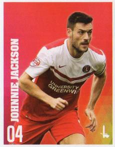 2014-15 Charlton Athletic Stickers #19 Johnnie Jackson Front