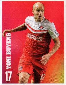 2014-15 Charlton Athletic Stickers #20 Yoni Buyens Front
