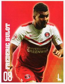 2014-15 Charlton Athletic Stickers #25 Frederic Bulot Front