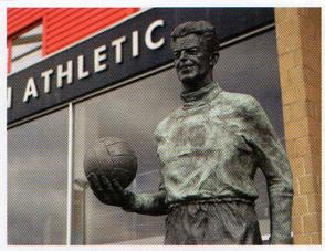 2014-15 Charlton Athletic Stickers #48 Sam Bartram Statue Front