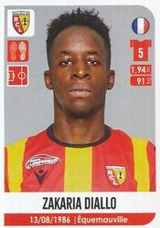 2020-21 Panini FOOT 2021 #119 Zakaria Diallo Front