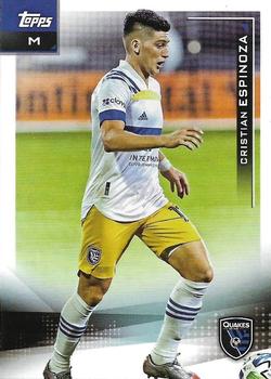 2021 Topps MLS #72 Cristian Espinoza Front
