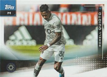 2021 Topps MLS #76 Romell Quioto Front