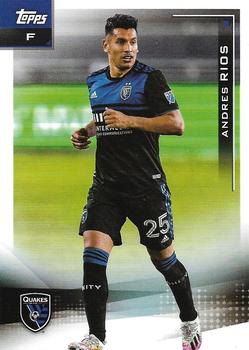 2021 Topps MLS #89 Andres Rios Front