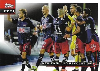 2021 Topps MLS #142 New England Revolution Front
