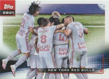 2021 Topps MLS #144 New York Red Bulls Front