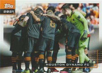 2021 Topps MLS #150 Houston Dynamo FC Front