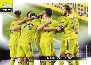 2021 Topps MLS #154 Nashville SC Front